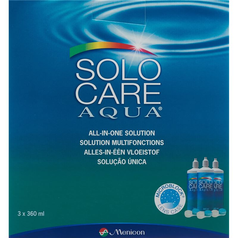 SOLOCARE Aqua 3 Fl 360 ml