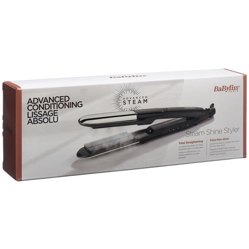 BABYLISS Haarglätter Steam Shine Styler