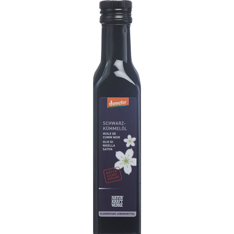 NATURKRAFTWERKE Schwarzkümmelöl Demeter 250 ml