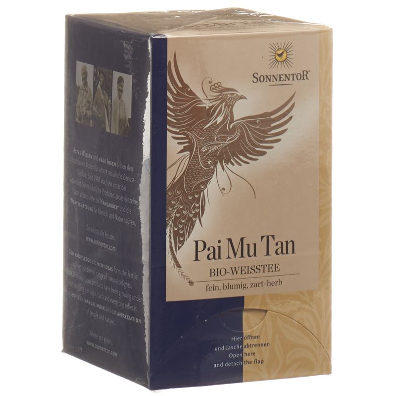 SONNENTOR Weisser Tee Pai Mu Tan Btl 18 Stk