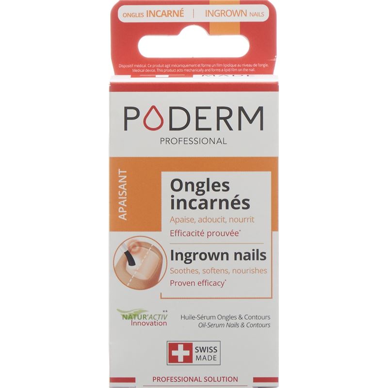PODERM Huile Sérum Ongles Apaisante Fl 8 ml