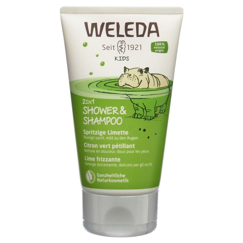 WELEDA KIDS 2in1 Shower&Shampoo Sprit Limet 150 ml