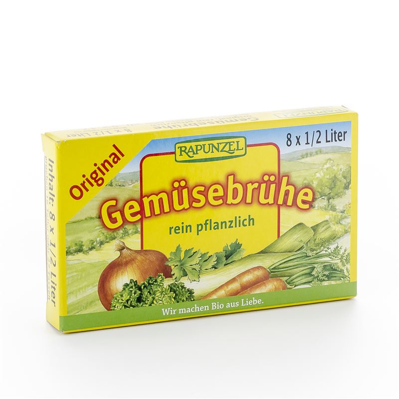 RAPUNZEL Gemüse Brühwürfel 8 x 10.5 g
