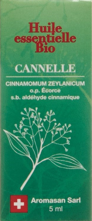 AROMASAN Zimt Rinde Äth/Öl in Schachtel Bio 5 ml