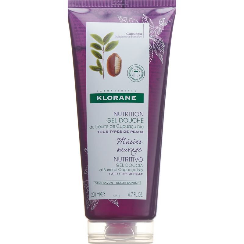 KLORANE Duschgel Wilde Brombeere 200 ml