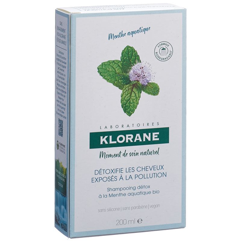 KLORANE Wasserminze Shampoo 200 ml