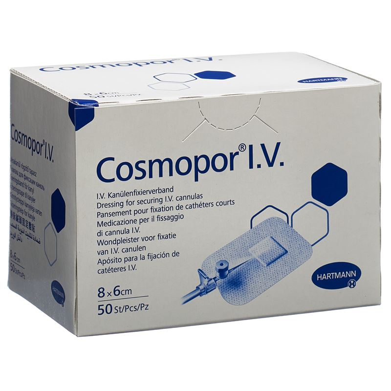 COSMOPOR I.V. 8x6cm 50 Stk