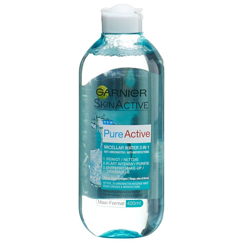 GARNIER SKIN PureActive Sol Micel fet Haut 400 ml