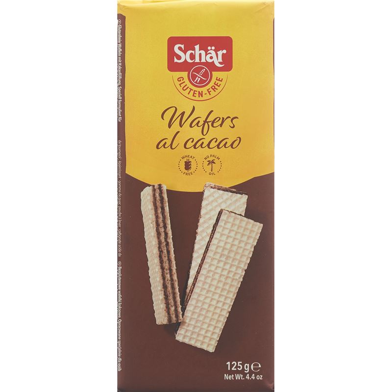 SCHÄR Kakao Waffeln 125 g