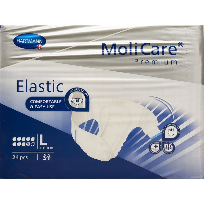 MOLICARE Elastic L 9 Tropfen 24 Stk