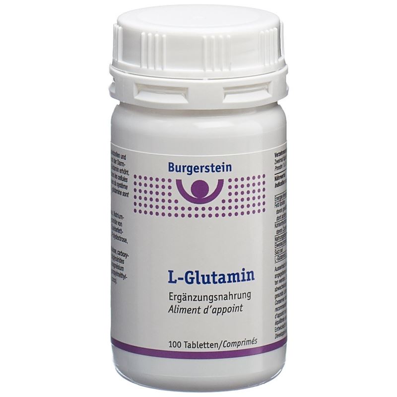 BURGERSTEIN L-Glutamin Tabl 100 Stk