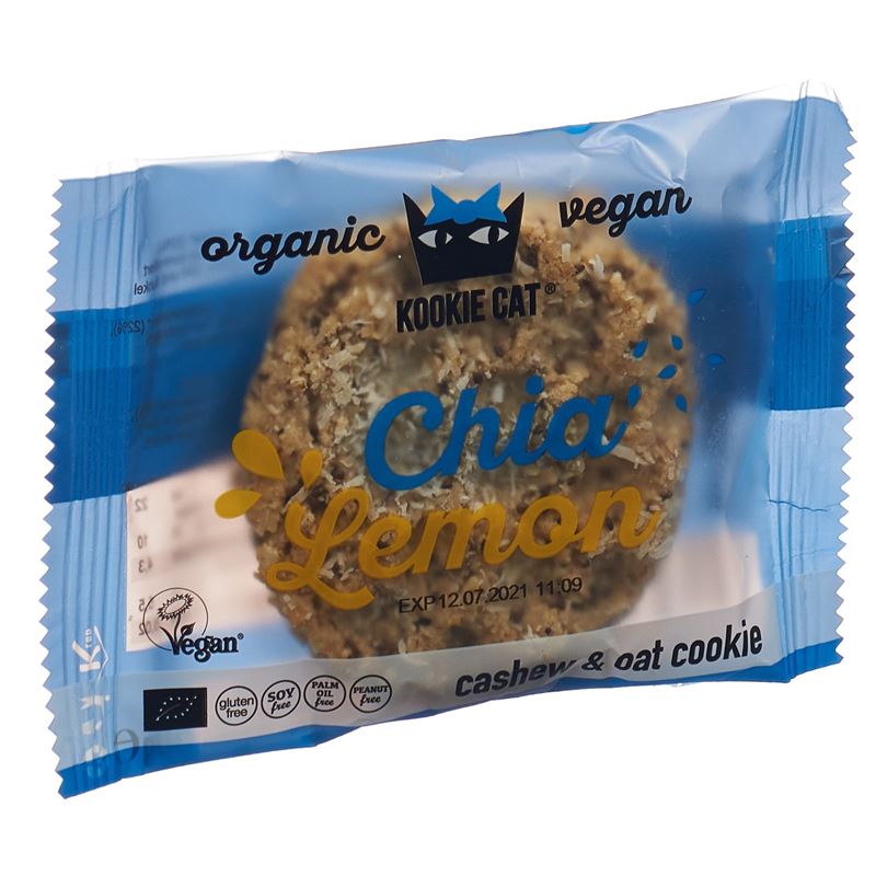 KOOKIE CAT Chia Lemon Cookie 50 g