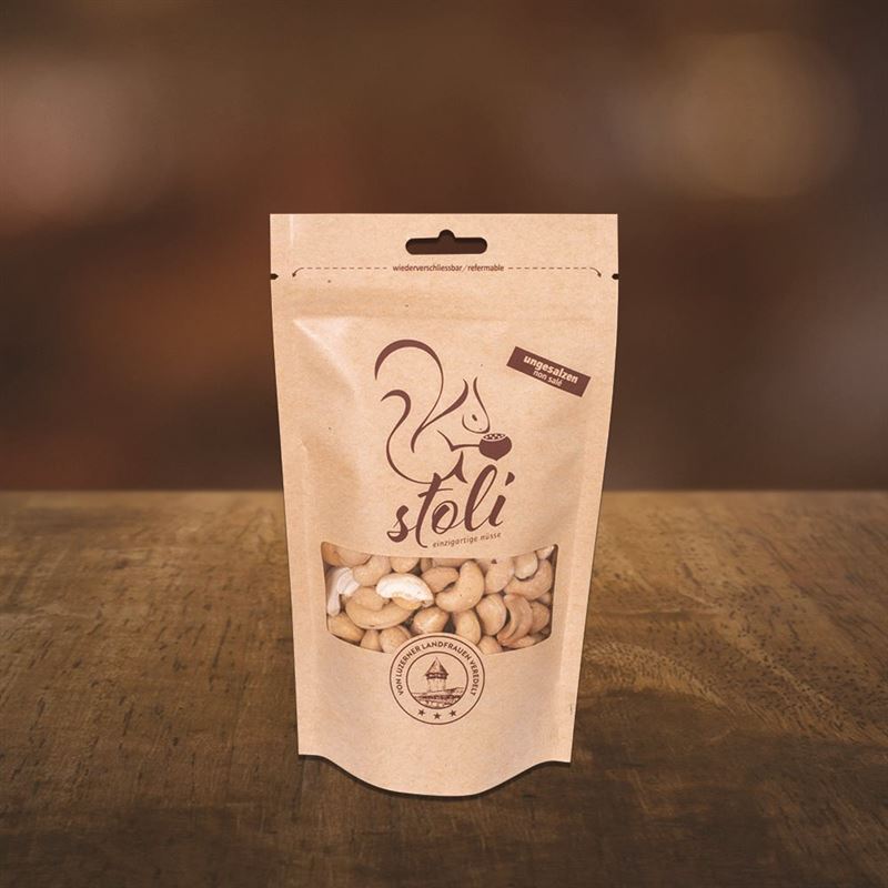 STOLI Cashewnüsse ungesalzen Btl 185 g