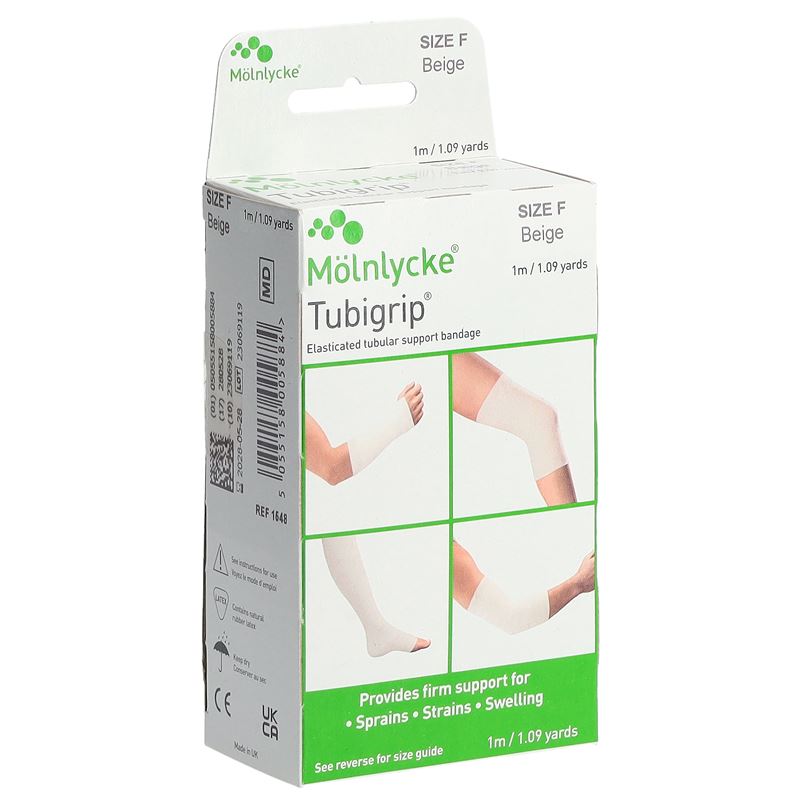 TUBIGRIP Schlauchbandage F 1mx10cm beige