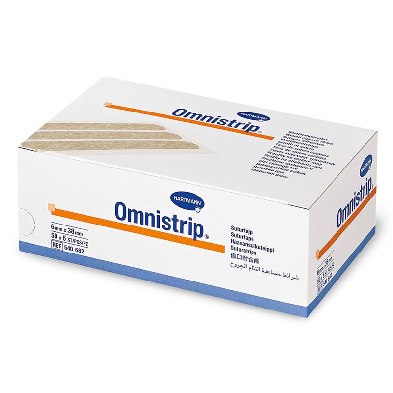 OMNISTRIP Wundnahtstreifen 3x76mm 250 Stk
