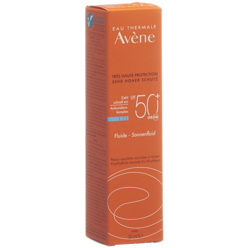 AVENE SUN Sonnenfluid SPF50+ 50 ml