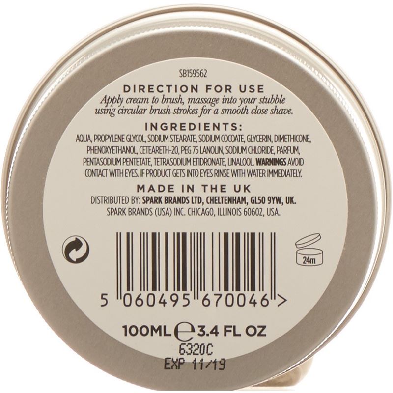 HAWKINS & BRIMBLE Shaving Cream Ds 100 ml