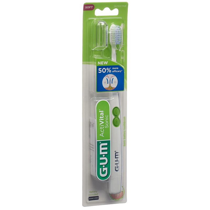GUM SUNSTAR Activital Sonic Schallzahnbürste ass