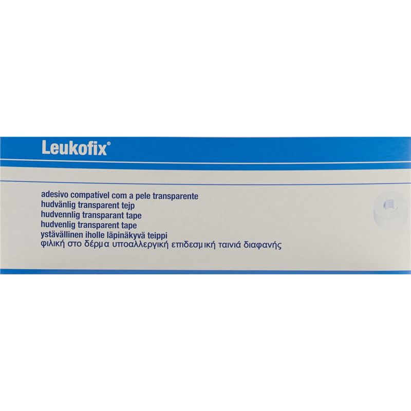 LEUKOFIX Heftpflaster 9.2mx2.5cm transp 12 Stk