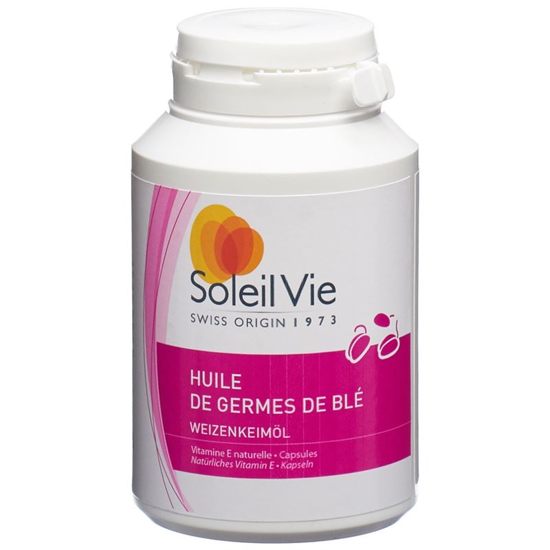 SOLEIL VIE Weizenkeimöl Kaps 700 mg 90 Stk