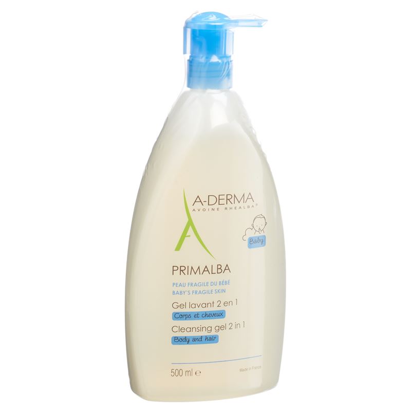 A-DERMA PRIMALBA Reinigungsgel 2 in 1 500 ml