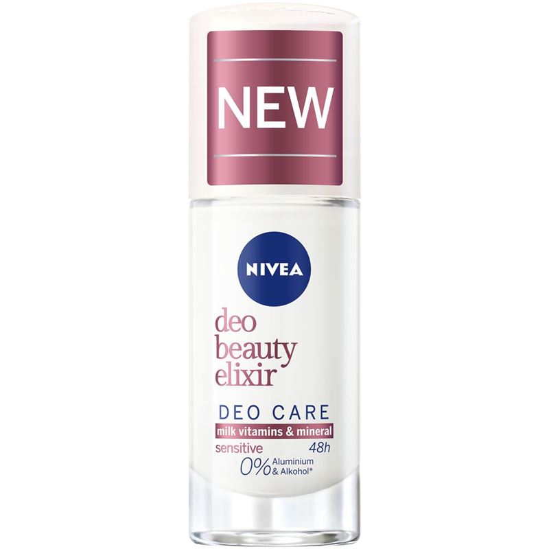 NIVEA Beauty Elixir Deo Sensiti Roll-on Fem 40 ml