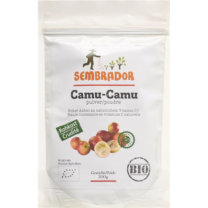 SEMBRADOR Camu Camu Pulver Fairtrade Bio 200 g
