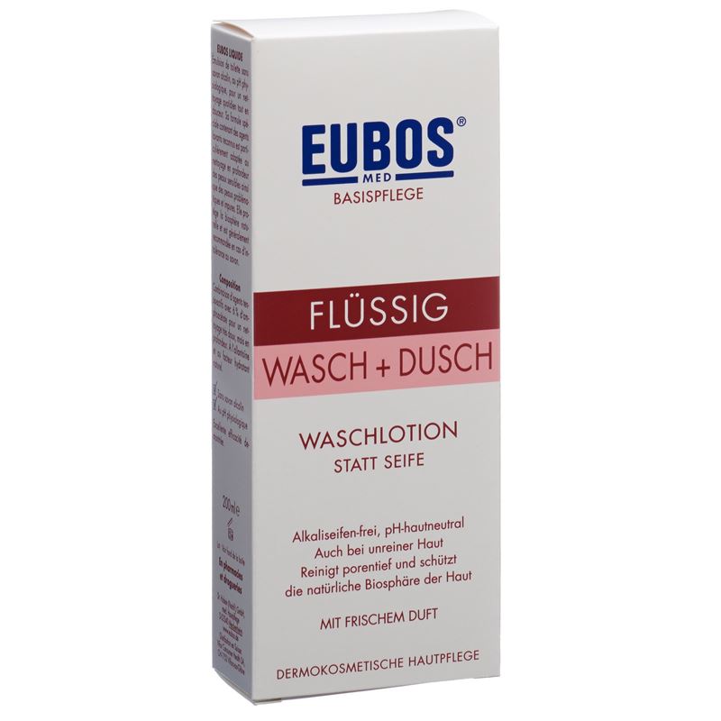 EUBOS Seife liq parf rosa Fl 200 ml