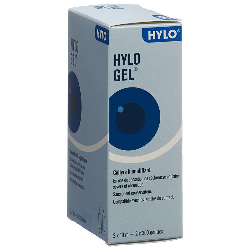 HYLO-GEL Gtt Opht 0.2 % 2 x 10 ml