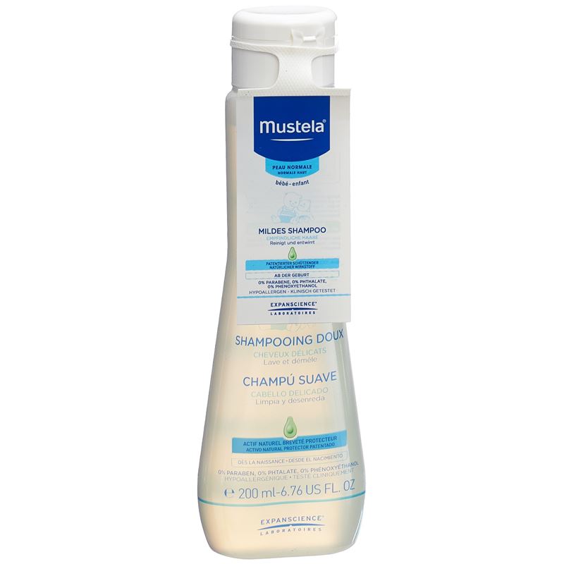 MUSTELA Mildes Shampoo normale Haut Fl 200 ml