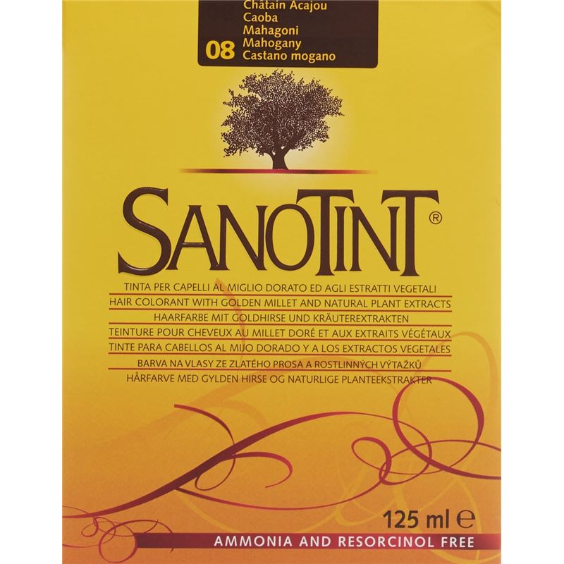 SANOTINT Haarfarbe 08 mahagoni