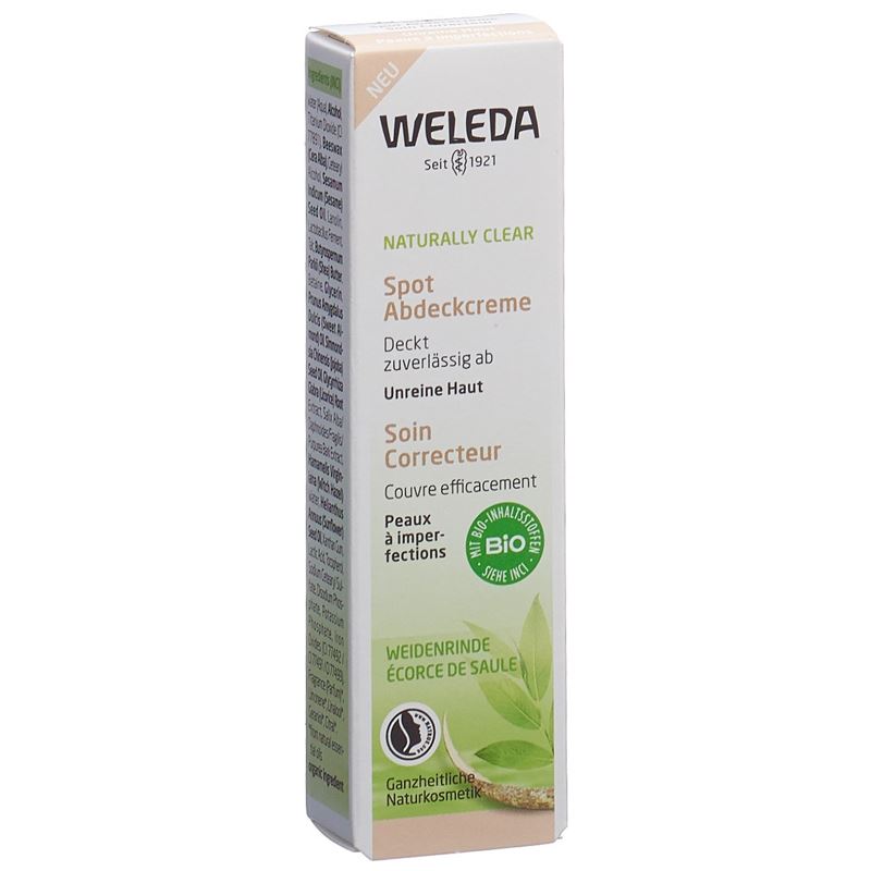 WELEDA NATURALLY CLEAR Spot Abdeckcreme Tb 10 ml
