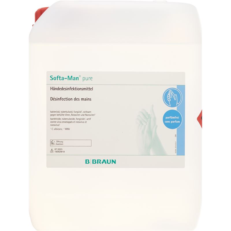 SOFTA-MAN PURE Händedesinf Kanister 5 lt