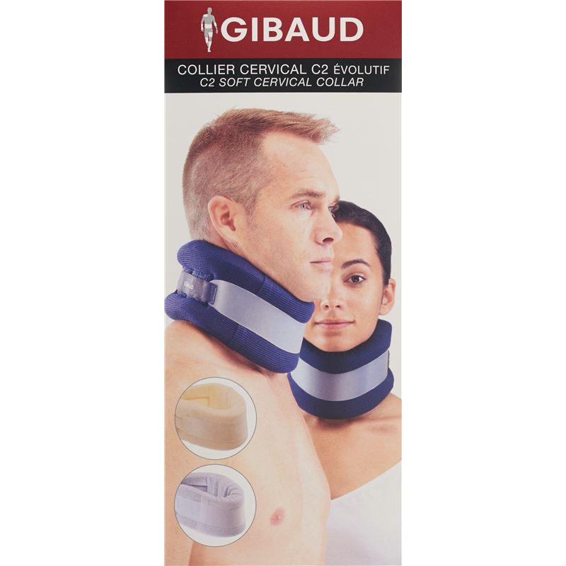 GIBAUD Cervicalstütze C2 8.5cm Gr2 35-40cm verstär