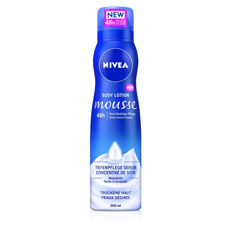 NIVEA Body Lotion Mousse Reichhaltig Pflege 200 ml