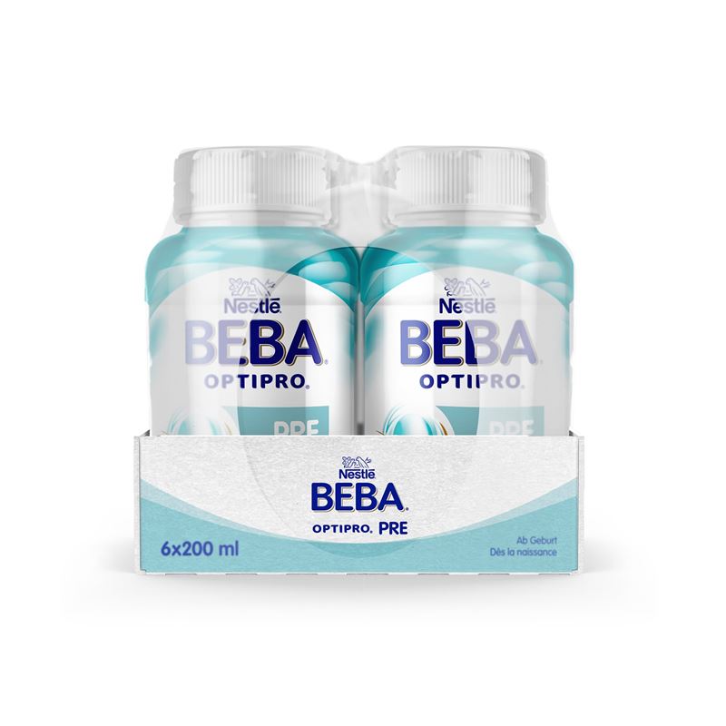 BEBA Optipro PRE ab Geburt Trinkfertig 6 x 200 ml