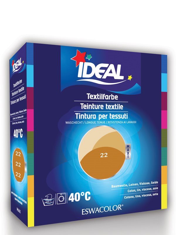 IDEAL MAXI Baumwolle Color No22 gold