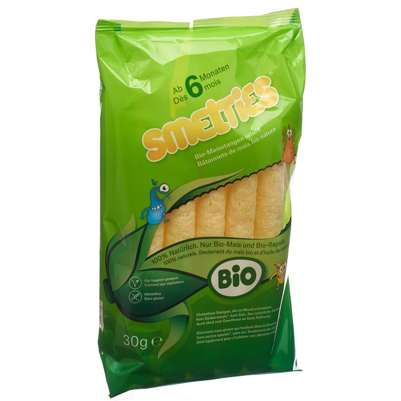 SMELTIES Bio-Maisstangen nature 30 g