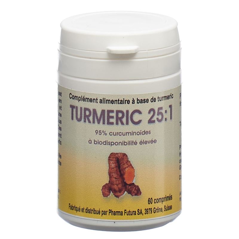 PHARMAFUTURA TURMERIC 25:1 Tabl 250 mg Ds 60 Stk