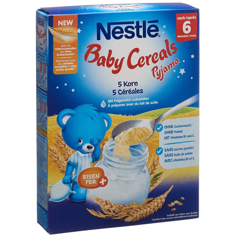 NESTLE Baby Cereals Pyjama 5 Korn 6M 250 g