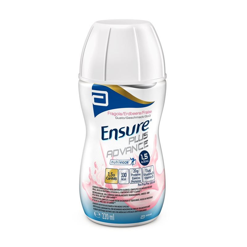 ENSURE Plus Advance Erdbeere 4 x 220 ml