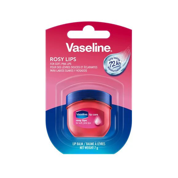 VASELINE Lip Balm Mini Jar Rosy 7 g