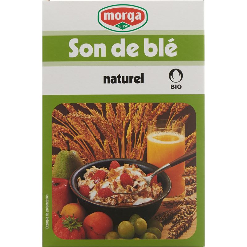MORGA BIO Weizenkleie naturrein Knospe 250 g