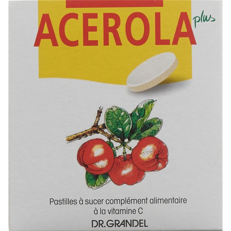 DR GRANDEL Acerola Plus Lutschtaler Vit C 32 Stk