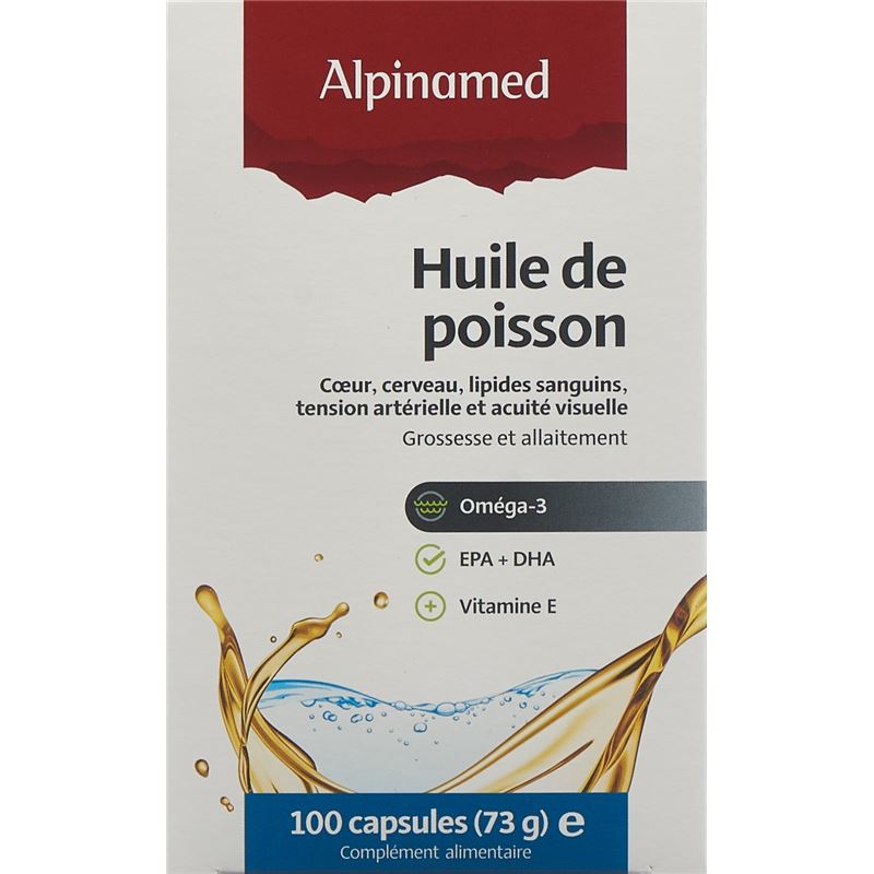ALPINAMED Fischöl Kaps 100 Stk