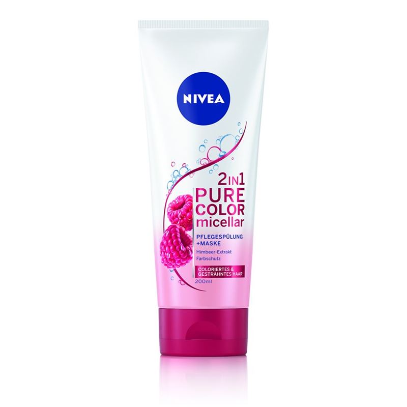 NIVEA 2in1 Pure Color Micel Pflegesp+ Maske 200 ml