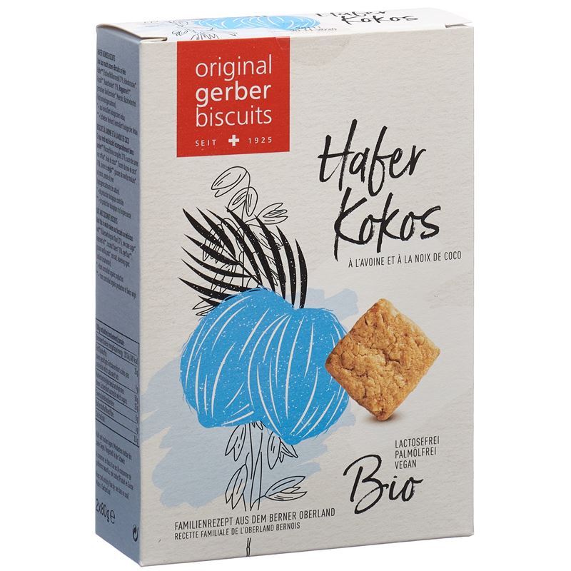 GERBER Hafer Kokos Biscuits Bio 160 g