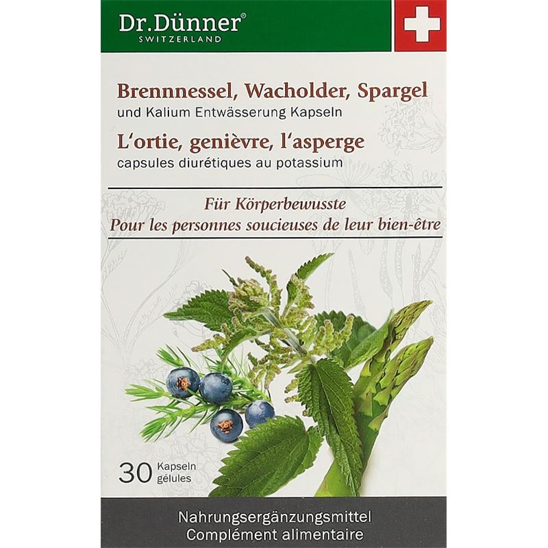 DÜNNER Brennnessel Entwässerung Kaps 30 Stk