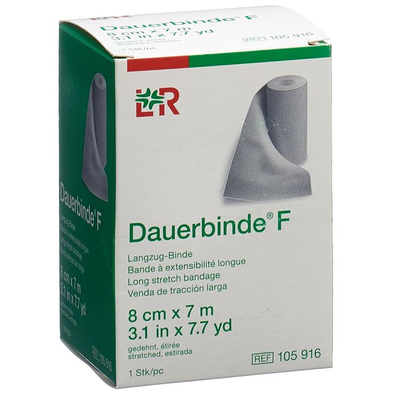 L&R Dauerbinde F 8cmx7m