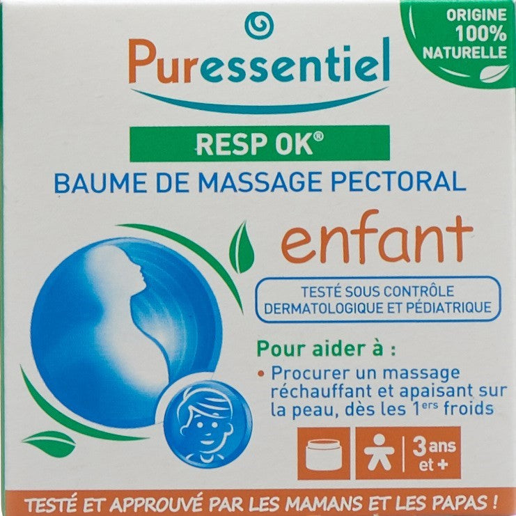 PURESSENTIEL Pektoral Massagebalsam Kind 60 ml